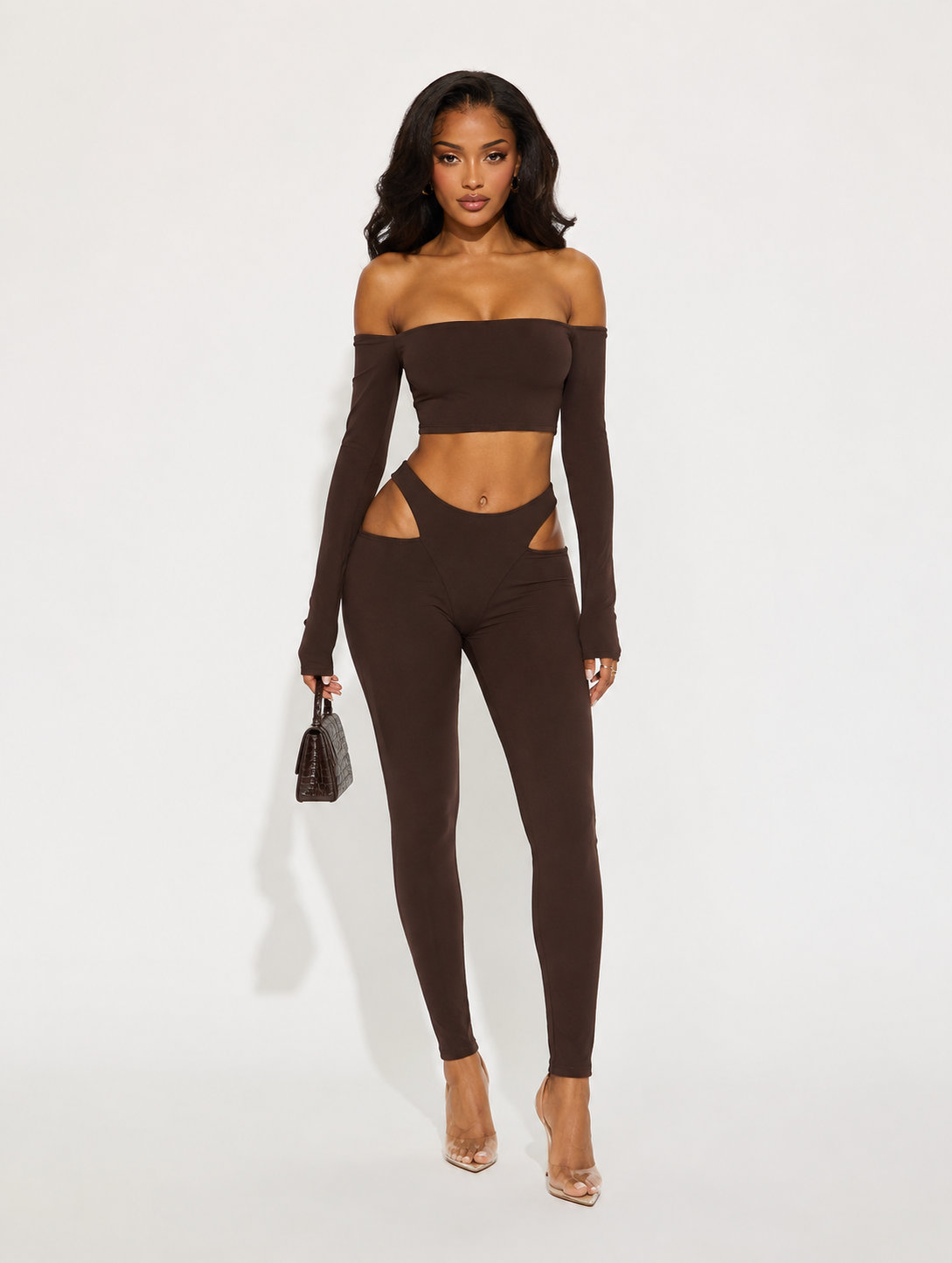 Night Escape - Top & Fitted Pants Set