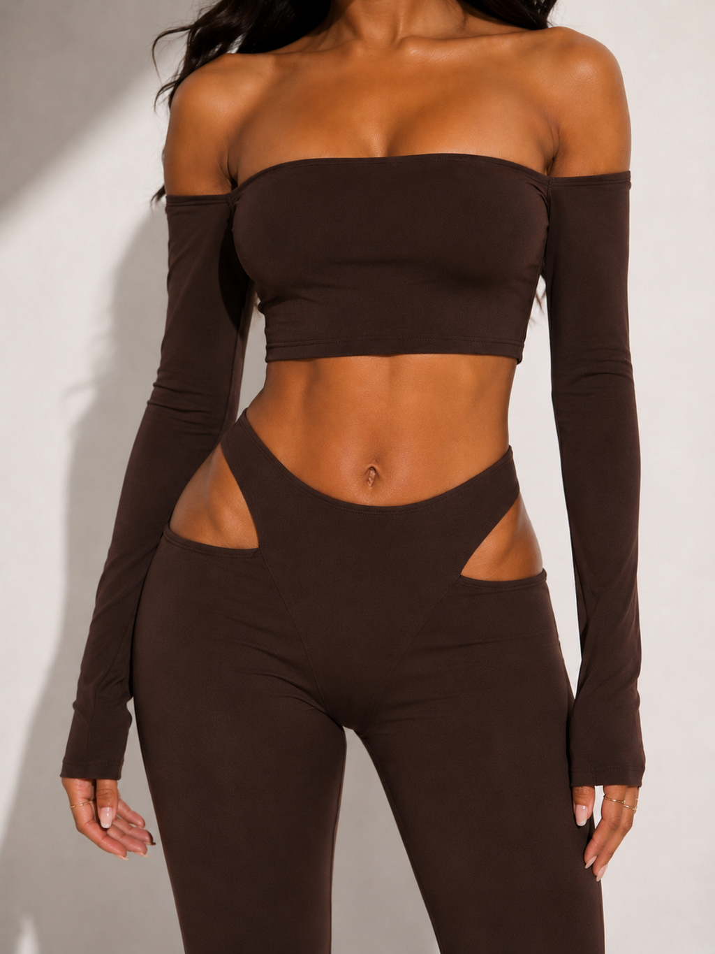 Night Escape - Top & Fitted Pants Set