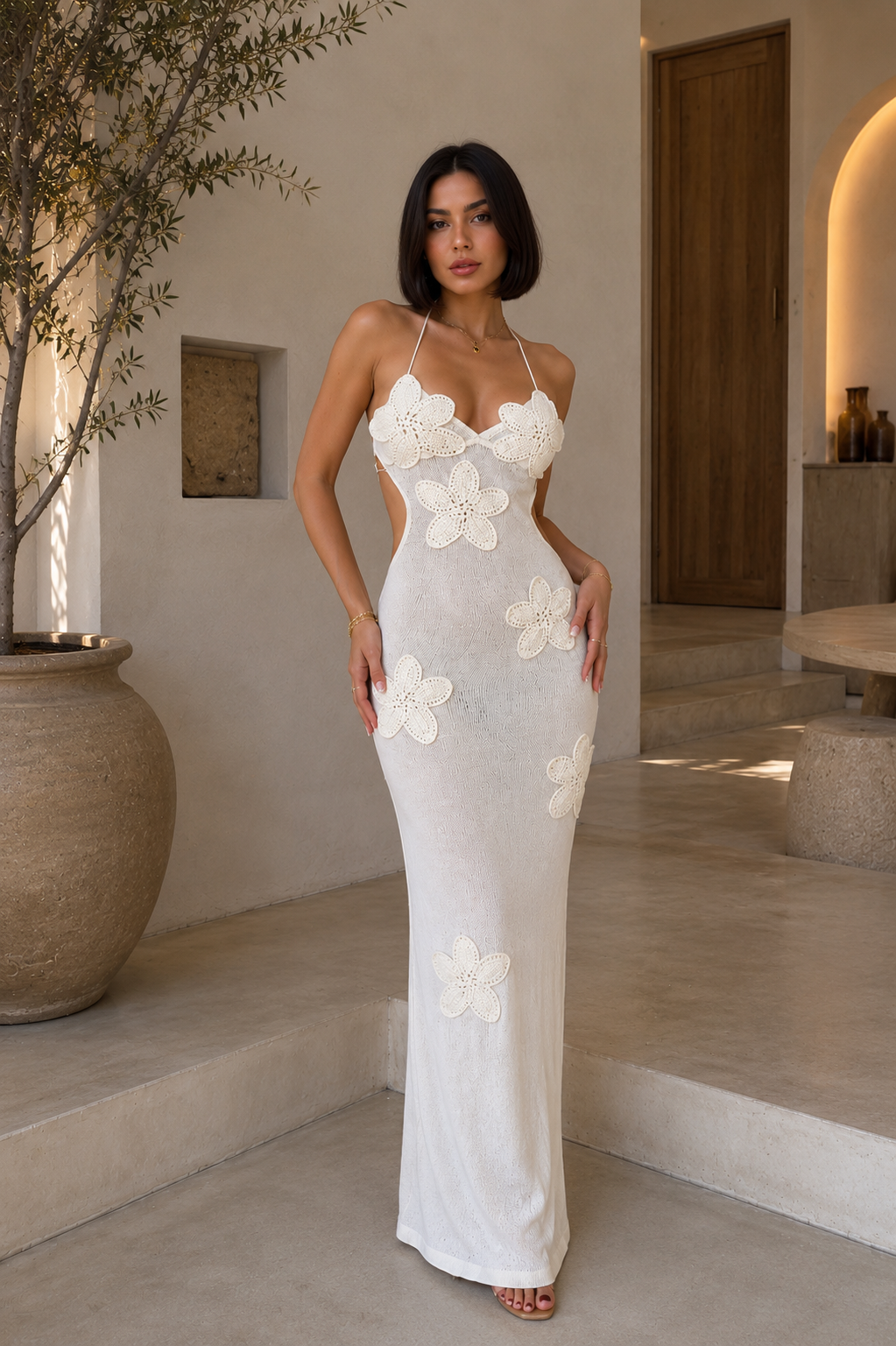 Ivory Bloom - Dress